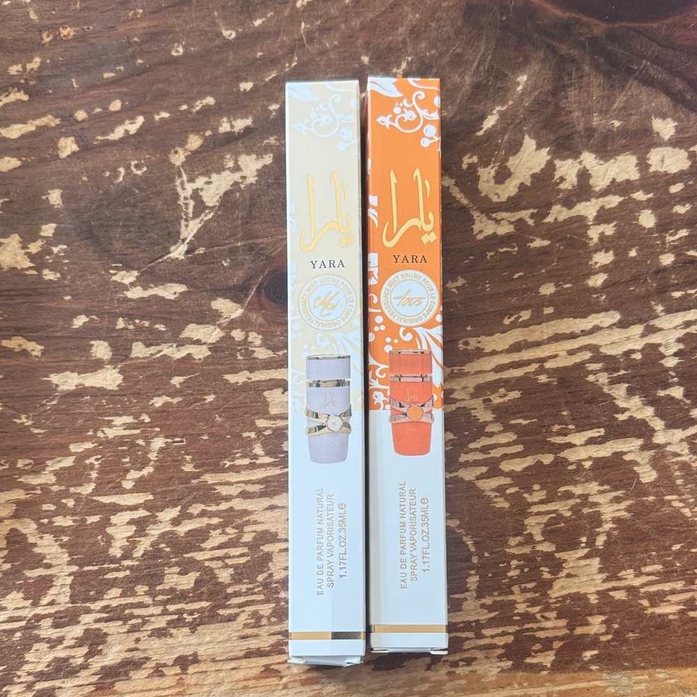 Yara Eau de Parfum Set - Orange and Cream